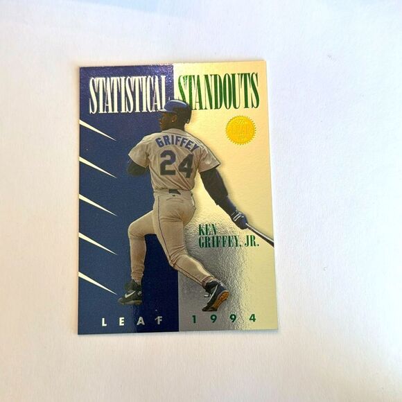 1994 leaf statistical standout ken griffey jr mint condition #6/10 - Picture 1 of 4
